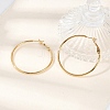 201 Stainless Steel Hoop Earrings EJEW-F188-24G-B-1