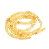 Natural Yellow Opal Beads Strands G-F509-07-3mm-02-5