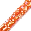 AB Color Plated Glass Beads Strands EGLA-P051-06B-B05-1