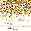 500Pcs Brass Spacer Beads KK-GO0002-03-2