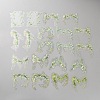 20Pcs Flower PET Decorative Stickers DIY-WH20055-078E-1