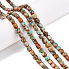 Natural Imperial Jasper Beads Strands X-G-N342-62G-4