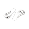 Non-Tarnish 304 Stainless Steel Hoop Earrings EJEW-M249-04P-2