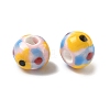 Handmade Porcelain European Beads PORC-C009-01A-2