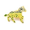 Zebra with Prairie Enamel Pin JEWB-G014-B04-1