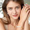 304 Stainless Steel Cuff Rings for Women RJEW-UN00022-6