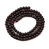 Natural Garnet Bead Strands G-A036-B-4