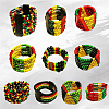 1000Pcs 4 Colors Dyed Natural Wood Beads COCO-SP0002-03-7