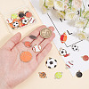 ARRICRAFT Sports Theme DIY Jewelry Making Findings Kits DIY-AR0003-70-3