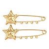 Star 304 Stainless Steel Safety Pins Brooch Findings SA-CBA098D-16E-G04-1