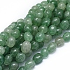 Natural Green Strawberry Quartz Beads Strands G-D0010-18B-1