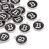Platinum Plated Alloy Charms LS-ENAM-S118-02B-P-4