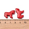 Synthetic Turquoise Dyed Horse Beads G-B015-04-3