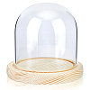 Arch Glass Dome Cover AJEW-WH0596-866C-02-1