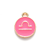 Alloy Enamel Pendants ENAM-S124-01B-03K-2