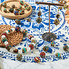 Handmade Tibetan Style Beads TIBEB-TAC0003-01-8
