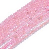 Natural Rose Quartz Beads Strands X-G-F591-04-8mm-3
