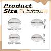 8Pcs 2 Style Alloy Rhinestone Shank Buttons BUTT-LP0001-92-2