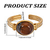 1Pc 304 Stainless Steel Cuff Rings RJEW-LP0002-19-2