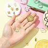 10Pcs 10 Styles 304 Stainless Steel Charms STAS-CJ0003-35-4