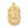 304 Stainless Steel Pendants LS-STAS-F349-03G-04-1