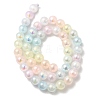 Plating Natural Selenite Beads Strands G-G120-A01-01-05-2