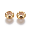 202 Stainless Steel Beads X-STAS-G190-04G-1