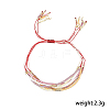 Bohemian Style Glass Seed Beads Multi-strand Bracelets CN8479-2-1