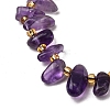Natural Amethyst Beads Strands G-Z091-A13-4