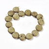 Electroplated Natural Quartz Crystal Beads Strands G-E499-01A-2