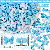 500Pcs Opaque Acrylic Beads SACR-PA0001-21C-2