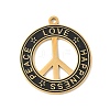 304 Stainless Steel Pendants LS-STAS-F326-07G-1