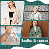 6Pcs Microphone Alloy Lapel Pins for Backpack Clothes JEWB-ME0001-15G-5