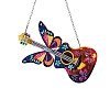 Butterfly Guitar DIY Diamond Painting Pendant Decoration Kits PW-WGBC517-01-5