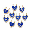 Alloy Enamel Charms LS-X-ENAM-T012-02V-RS-1