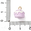 Brass Enamel Pendants KK-CBA8989-01B-3