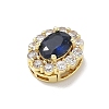 Brass Micro Pave Cubic Zirconia Pendants KK-A300-07G-02-2
