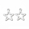 Spray Painted 201 Stainless Steel Charms STAS-I672-14B-2