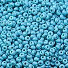 8/0 Baking Paint Glass Seed Beads SEED-M012-02A-46-3