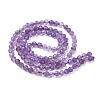 Grade A Natural Amethyst Beads Strands G-A129-3mm-E02-5