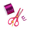 Plastic Wire Twist Ties AJEW-TA0017-18E-2