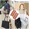 4Pcs Rectangle PU Leather Bag Handles Protective Sleeve FIND-GF0006-48A-5
