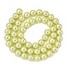 Round Grade A Glass Pearl Beads Strands HY-E001-09-5