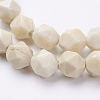 Natural Petrified Wood Beads Strands G-J376-59-8mm-3