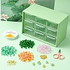 DIY Lampwork Beaded Bracelet Making Kit DIY-FZC0001-01B-1