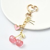 Alloy Enamel with Resin Pendant Decorations HJEW-YW00447-04-1