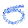 Inner Flower Handmade Lampwork Beads Strands LA-CBA3F7A-02I-2