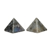 Natural Labradorite Orgonite Pyramid Display Decorations G-C186-07H-1