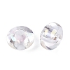 Transparent Acrylic European Beads OACR-E033-20K-2