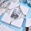 100Pcs Folding Safety Kraft Paper Photo Album Corner Protector FIND-WH0441-02-4